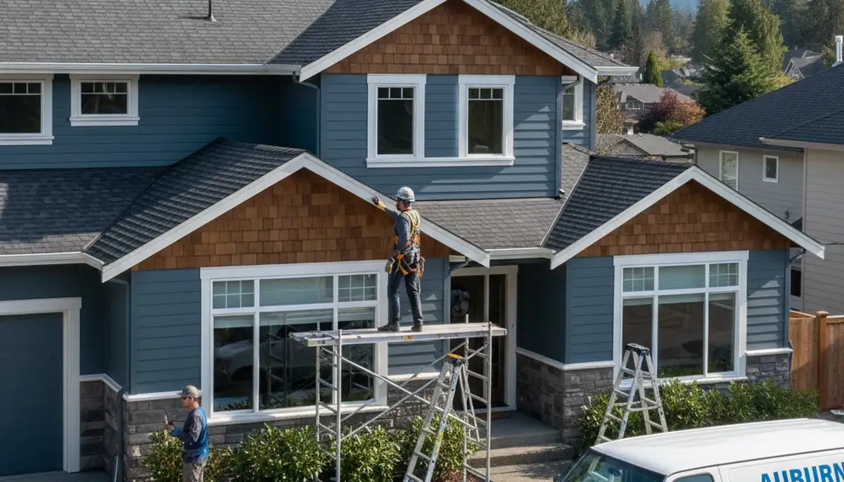 Professional house painter serving Tacoma, WA for interior and exterior painting services