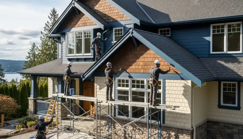 Tacoma, WA painting contractor providing professional house painting services