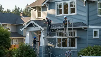 Professional house painting services in Tacoma, WA for residential exteriors and interiors