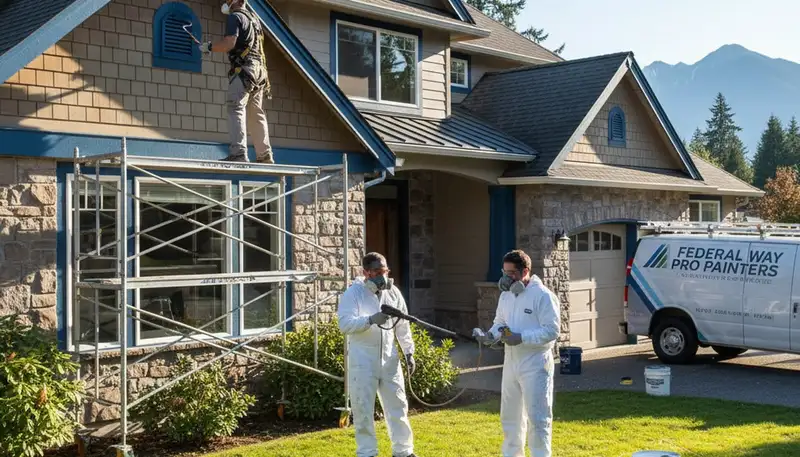 Tacoma, WA painting contractor providing professional house painting services