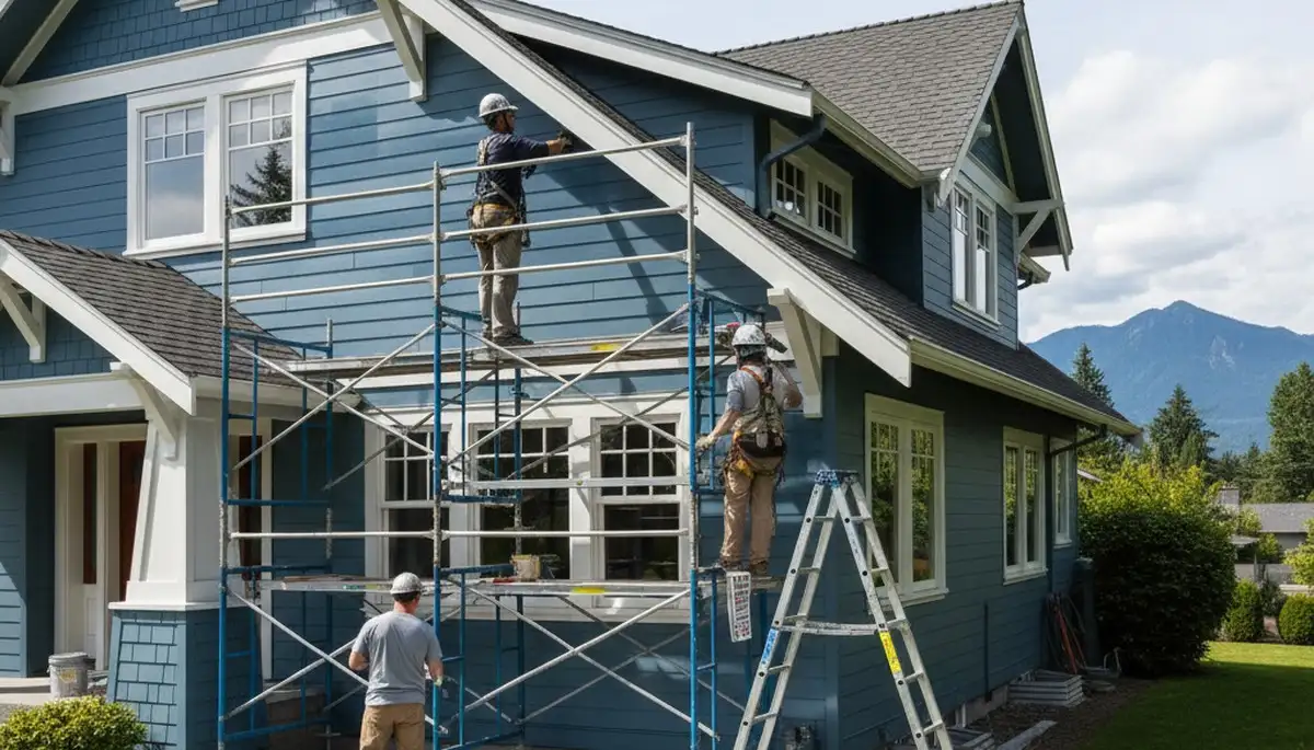 Professional house painting services in Tacoma, WA for residential exterior and interior projects