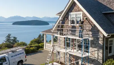 Tacoma, WA house painters providing professional interior and exterior painting services