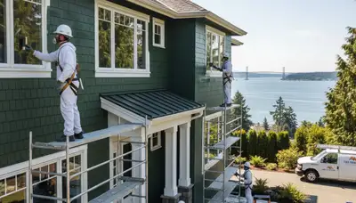 Tacoma, WA painting contractor providing professional house painting services