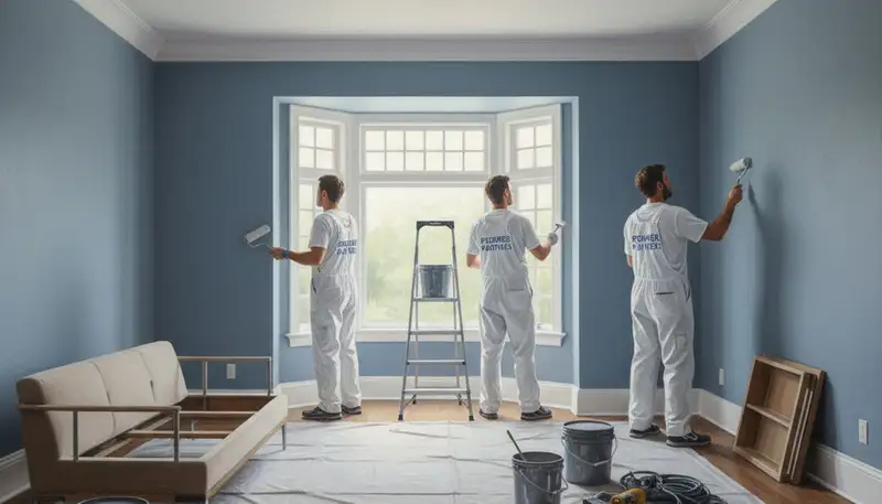 Tacoma, WA interior house painters refreshing walls with careful prep and moisture-aware products
