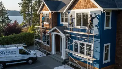 Professional house painters serving Tacoma, WA for interior and exterior painting services