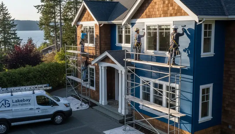 Professional house painters serving Tacoma, WA for interior and exterior painting services