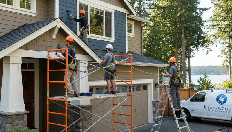 Tacoma, WA painting contractor providing professional house painting services