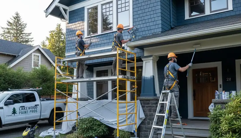 Professional house painting service in Tacoma, WA for interior and exterior homes