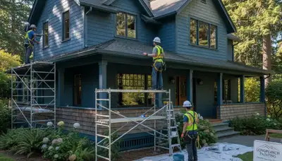 Professional house painting services in Tacoma, WA for residential exterior and interior projects