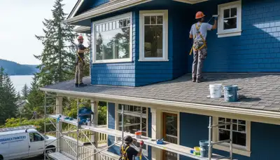 Tacoma, WA house painters providing interior and exterior painting services