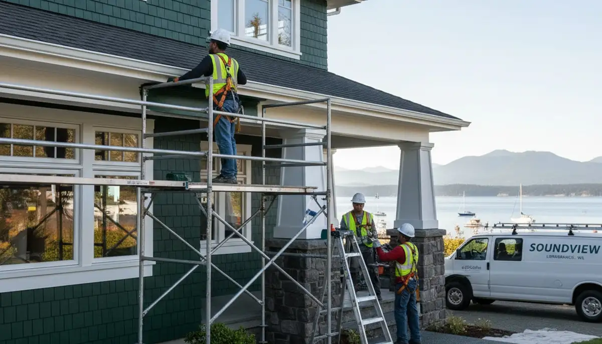 Professional house painting service in Tacoma, WA for interior and exterior home painting