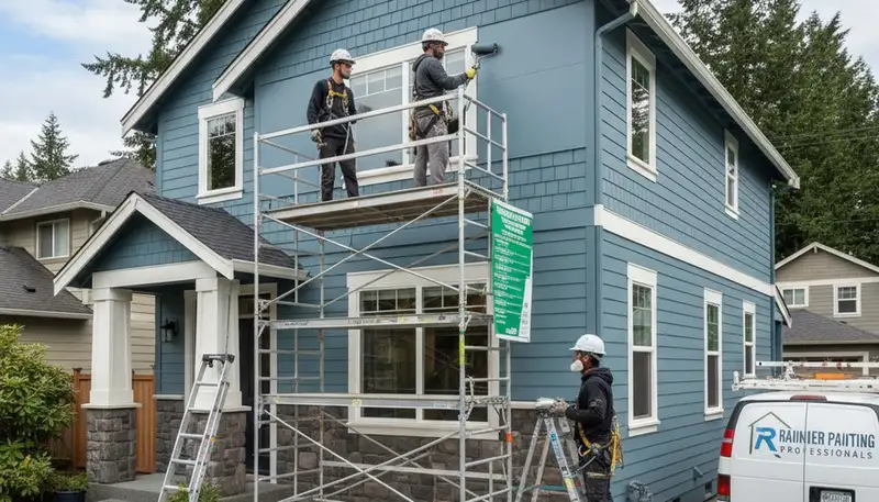 Tacoma, WA painting contractor providing professional house painting services