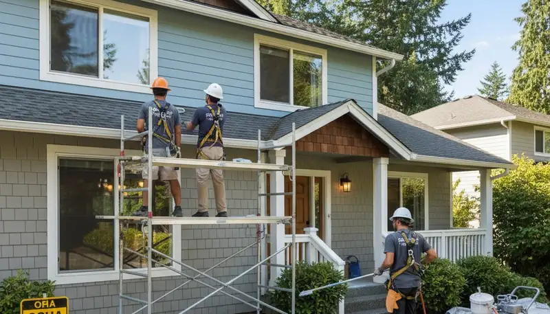 Tacoma, WA painting contractor providing expert house painting services for local homes