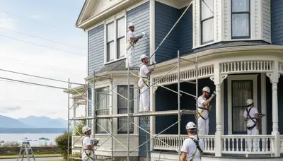 Professional house painters serving Tacoma, WA for interior and exterior painting services