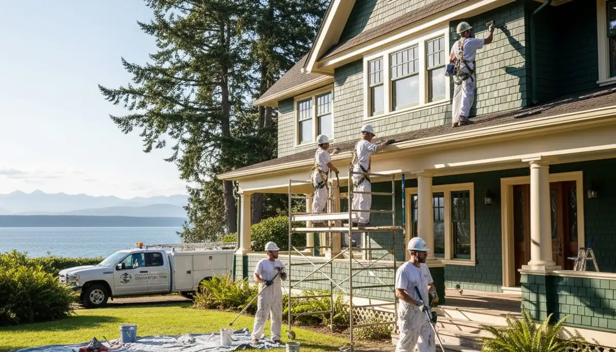 Tacoma, WA house painters serving residential exterior and interior painting projects
